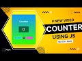 How to create a Counter Using JavaScript        #javascript #html #css #webdevelopment #webdesign