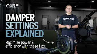 Rowing Damper Settings Explained: Find Your Perfect Resistance with Morgan Davis