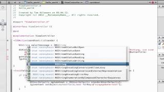 iOS SDK Tutorial #04 - stringWithFormat [Full-HD] [Deutsch] [XCode 4.3.2]