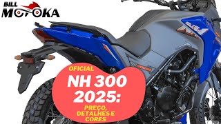 OFICIAL: Chegou a NH 300 2025, veja preço, cores e detalhes de uma das melhores motos da categoria.