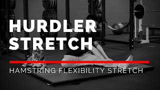 Modified Hurdler Stretch (The BEST Hamstring Stretch)