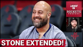 Houston Rockets GM Rafael Stone Contract Extension, Jalen Green & Alperen Sengun