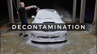 WRX Detailing Series: E3   Decontamination Process