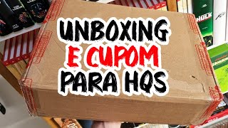 UNBOXING DE QUADRINHOS & CUPOM ESPECIAL