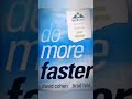 أنجز أكثر بشكل أسرع do more faster