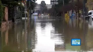 A Vicenza situazione critica per il maltempo: il video degli allagamenti