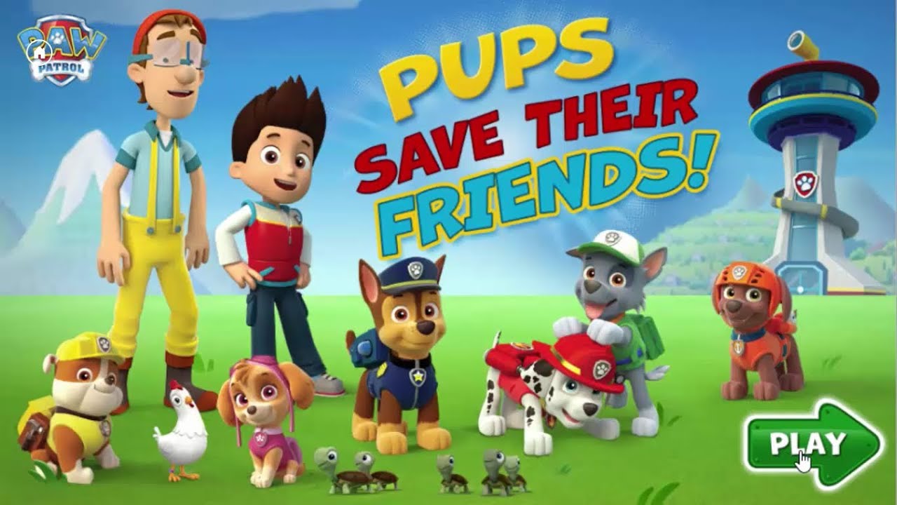 PAW Patrol-PAW PATROL Nickelodeon Paw Patrol Leap TV 2015 Full Game ...