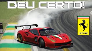 MODIFIQUEI UMA FERRARI DE CORRIDA PRA DRIFT! - Assetto Corsa