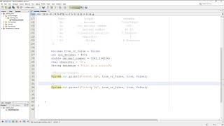 LEARNING JAVA: Output Formatting