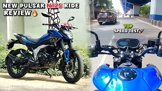 புதிய PULSAR N125 bike எப்படி இருக்கு ? | Ride review🔥 | Top speed🚀 | Lifetime Traveller |