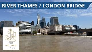 London Bridge / River Thames Live Webcam @ The Golden Hinde (4K)