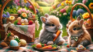 Calm Relaxing Instrumental Background Music \u0026 Enchanting Easter - for Work Study or Stress Relief