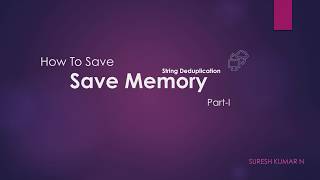 String Deduplication | Save Memory | Tutorial #4 | JAVA | Performance Engineering For Beginners