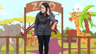 City of Windsor EarlyON - Moving Like Zoo Animal Literacy Activity