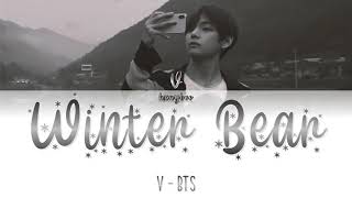 V (BTS) - Winter Bear (Color Coded Lyrics/Eng)