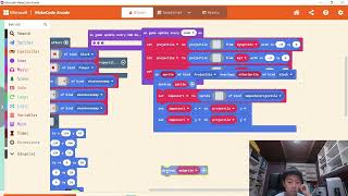 Makecode Arcade Tutorial on How to Stop Projectiles