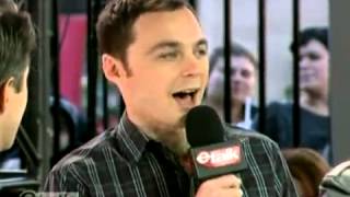 Jim Parsons gives Canada a Bazinga ,,,, in Canada