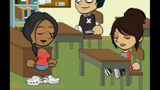 Dewey 800s section GoAnimate by Grade 6 Students