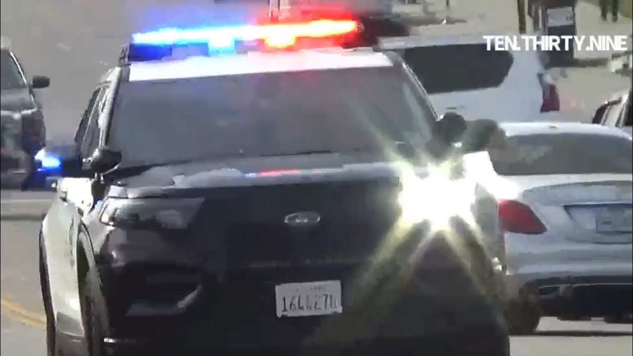 Lapd Units Responding Code 3 10 19 2023 Youtube