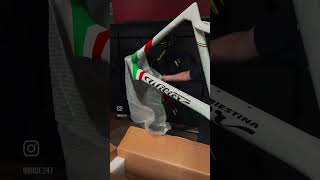 Unboxing the stunning Wilier Filante SLR Campione Italiano 🇮🇹 #filanteslr #wilier