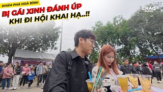 Bị Em Gái Xinh Đánh Úp Khi Đi Hội Khai Hạ Người Mường Hoà Bình..!!