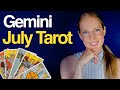 THE TORTOISE ALWAYS WINS - Gemini July 2024 Tarot Card Predictions
