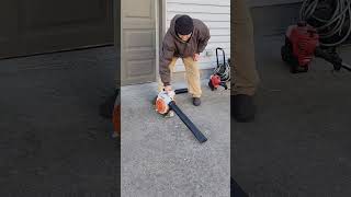 Stihl BG86 Leaf Blower | Test for Auction