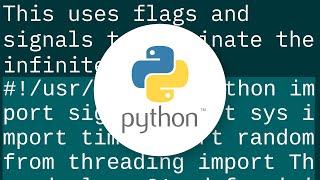 How to stop background thread in Python