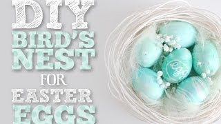 DIY nest for Easter Brunch / Paasnestjes ZELFMAKEN