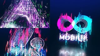 Glitch Binary Code Logo | After Effects Template
