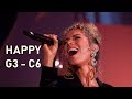 Leona Lewis - Happy - Vocal range - a hard song to sing live