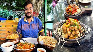 আহঃ গঙ্গার পাড়ে বসে বিরিয়ানি, চিকেন ও ফিস Sizzler খেলাম | Rasoi King Barrackpore Mangal Pandey Park