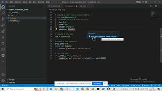 vs code quick fix for importing missing libraries in Python
