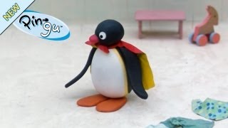 Pingu plays Superman - Pingu Official Channel