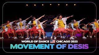 Movement of Desis (MOD) | Team Division | World of Dance Chicago 2023 #WODCHI23