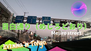 夕暮れの東京「目白通り」石神井〜練馬Tokyo at dusk \