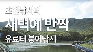 포천 초원낚시터 동틀녘 반짝 찌올림 붕어낚시 조행기