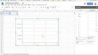 Printing Graph Axes in Google Sheets