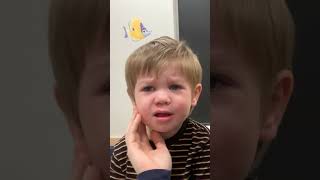 2-year-old Stuck What Up His Nose?