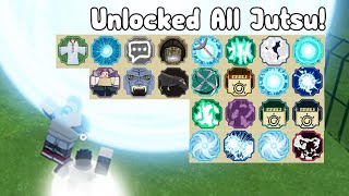 Unlocked All Jutsu In Shinobi Life 2 Roblox! All Location & Showcase