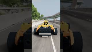 Ôtô Lego cảnh sát đuổi bắt tội phạm #BeamNG