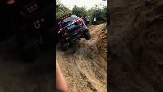 Car off road challenge on the danger road #car #shorts ep 314