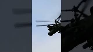 Russian KA 54 attack helicopter