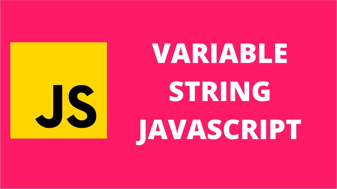 Variable Strings JavaScript - YouTube