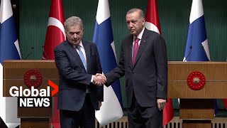 Turkey to ratify Finland's NATO bid but not Sweden’s, Erdogan says