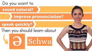 Learn about schwa ə and improve your pronunciation! l English grammar