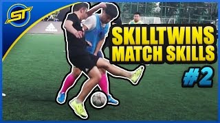 SkillTwins In Real Game Football Match Skills #2 ★ Tricks/Goals/Pannas/Shoots