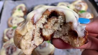 AMAZING CINNAMON ROLLS WITH CREAM CHEESE  || TERRI-ANN’S KITCHEN