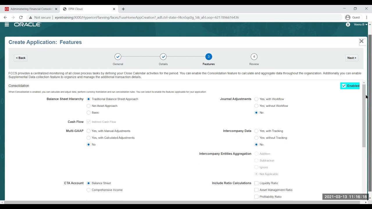 Introduction To Fccs Part1 By Kumar Fccs Application Level Settings