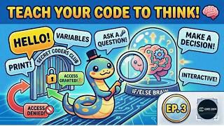 Make Your Program INTERACTIVE! 🎤 Python for Kids (Part 3)